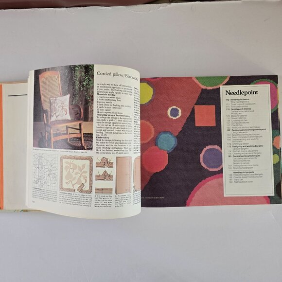 Readers Digest Complete Guide To Needlework Hardcover Book Embroidery Knitting Q - Picture 8 of 15